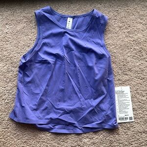 Lululemon swift ventilated tank; size 4